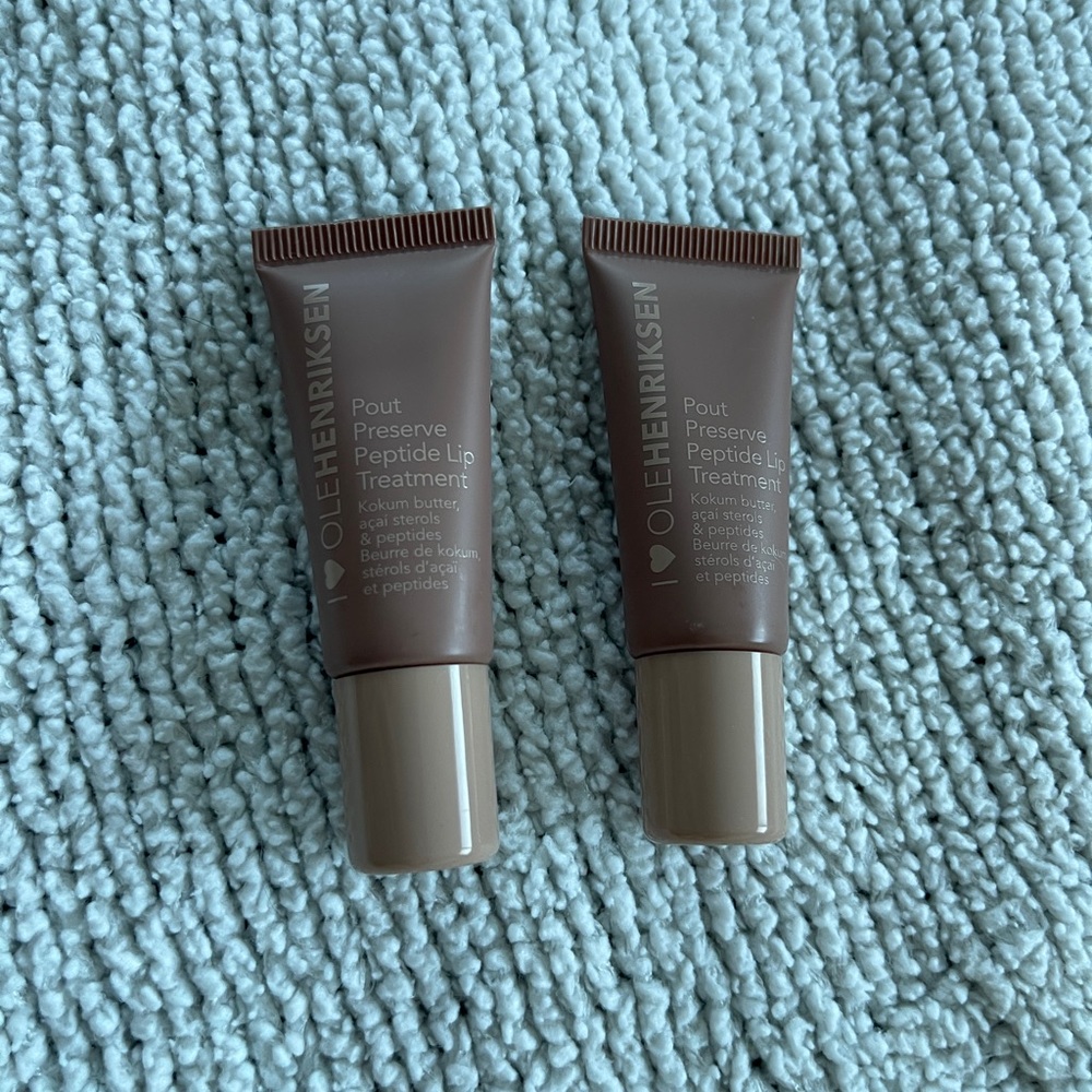 Ole Henriksen Crème Brûlée Peptide Lip Treatment Mini Duo 2x 7ml Hydrating - Picture 2 of 4